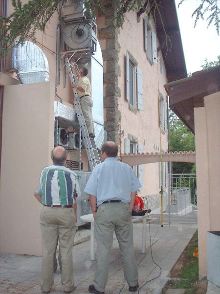 Installations techniques pour un restaurant