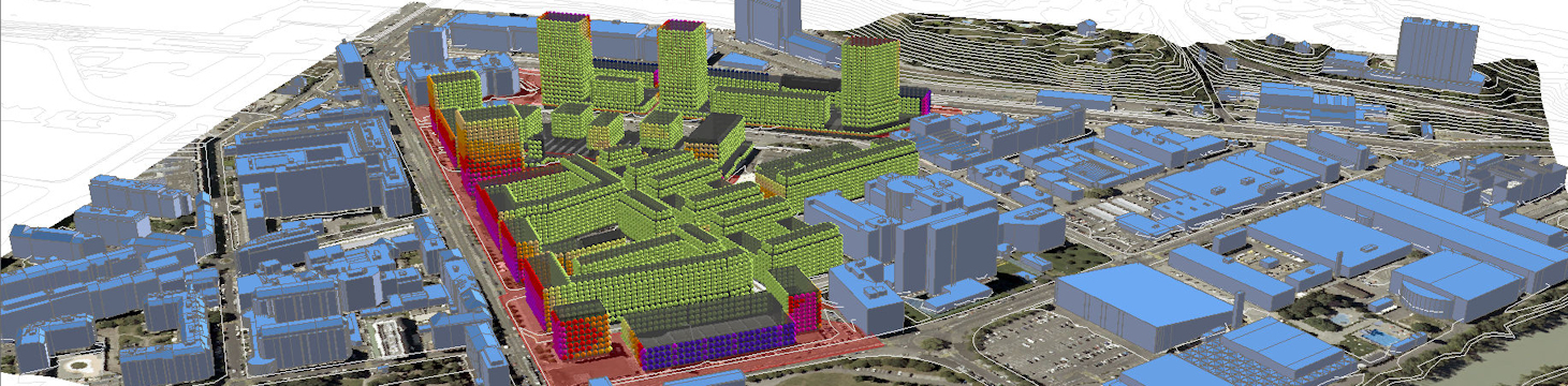 Zone avec bruit <> Zone préservée du bruit